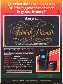 Trivial Pursuit (Genus II) MAME2003Plus Game Cover